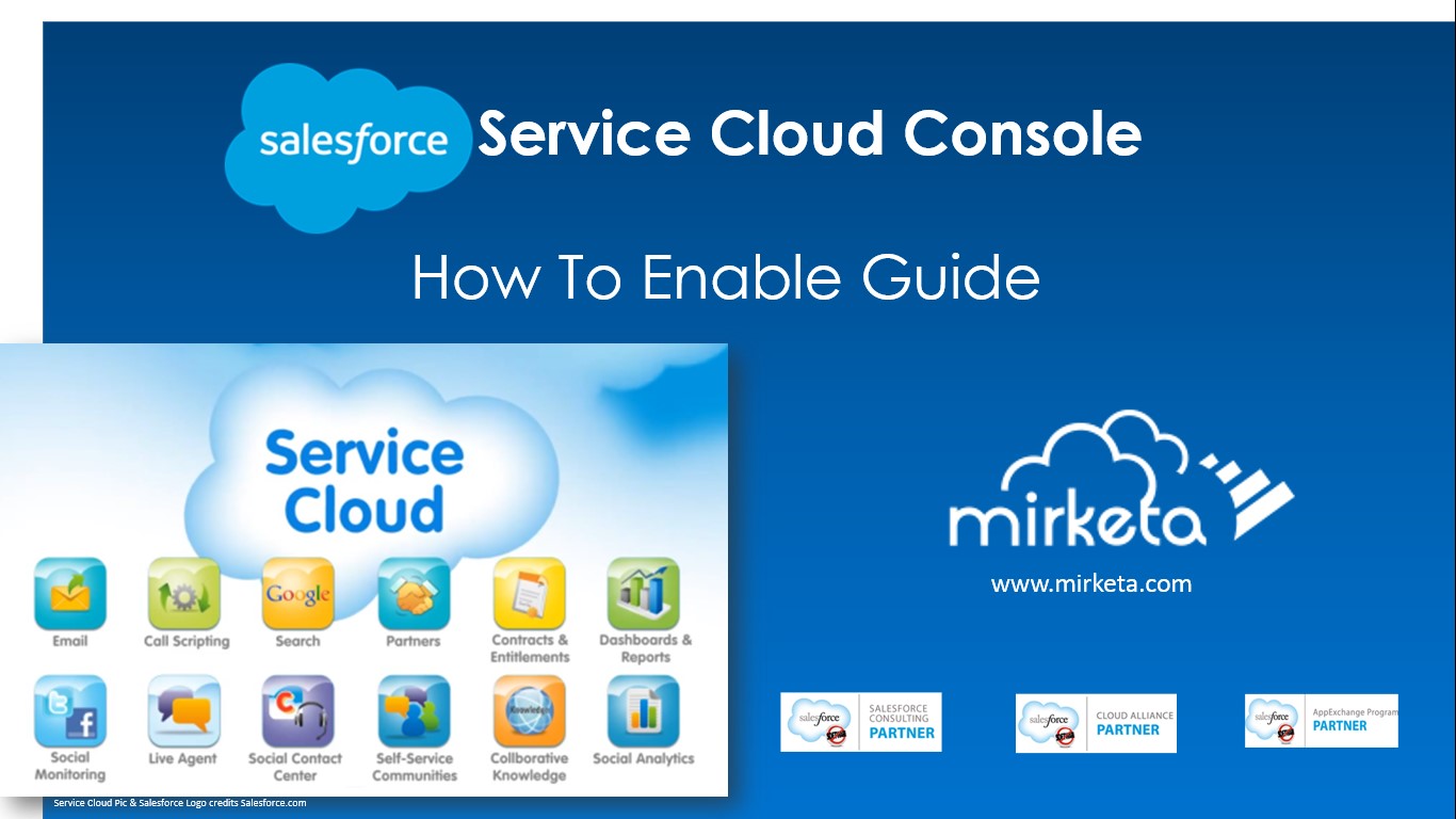 salesforce service cloud console